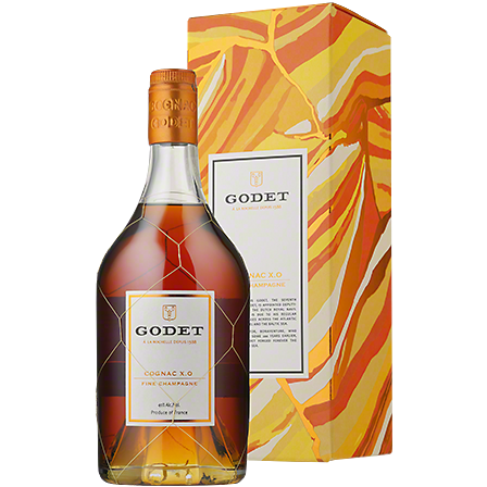 Koniak Xo Cognac Godet Fine Champagne With Gift Box - Inne, Inne