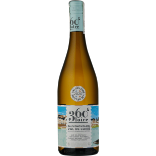 Wino 360° Loire Sauvignon Blanc Val de Loire - Białe, Wytrawne