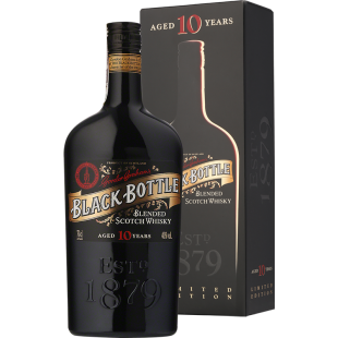 Alkohole mocne Black Bottle Blended Whisky 10YO Gift Box - Inne, Inne