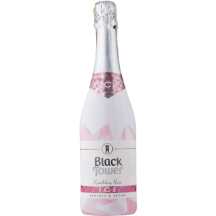 Wino Black Tower Sparkling Ice Rose - Różowe, Półwytrawne