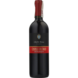Wino Castelli Del Duca Obello Rosso Bonarda Colli Piacentini DOC - Czerwone, Półsłodkie