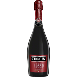Wino Cin Cin Spumante Rosso - Czerwone, Półsłodkie
