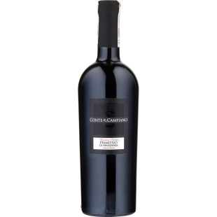 Wino Conte di Campiano Primitivo - Czerwone, Półwytrawne