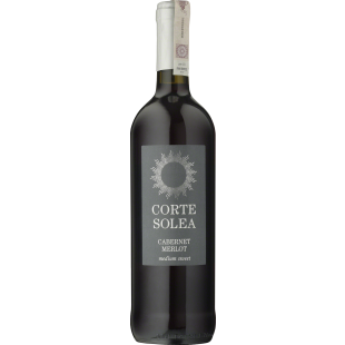 Wino Corte Solea Merlot - Cabernet Sauvignon IGT Veneto - Czerwone, Półsłodkie