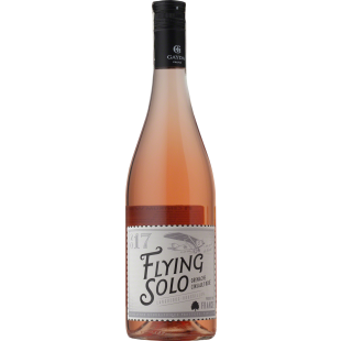 Wino Flying Solo Rose - Różowe, Wytrawne