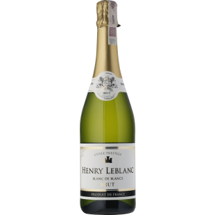 Wino Henry Leblanc Blanc de Blanc Brut Vin Mousseux - Białe, Wytrawne