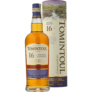 Alkohole mocne Tomintoul 16YO Single Malt - Inne, Wytrawne