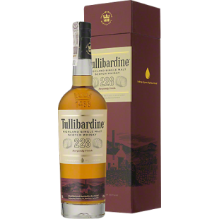 Alkohole mocne Tullibardine Single Malt Scotch Whisky 228 Burgundy Cask Finish 43% - Inne, Wytrawne