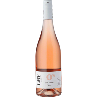 Wino UBY 0 Zero Alcohol Rose - Różowe, Półsłodkie