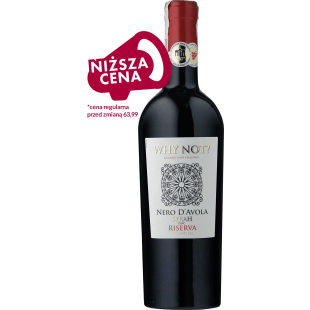 Wino Why Not? Nero D'Avola - Syrah - Czerwone, Półwytrawne