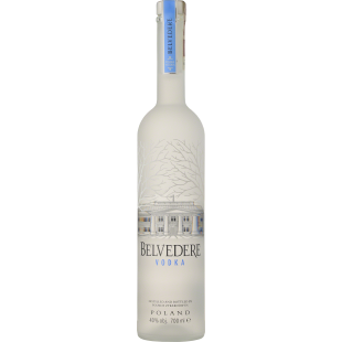 Belvedere Pure vodka in a carton