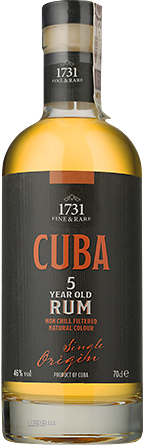 Alkohole mocne 1731 Fine & Rare Cuba 5 YO - Inne, Inne
