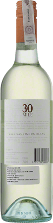 Wino 30 Mile Sauvignon Blanc - Białe, Wytrawne