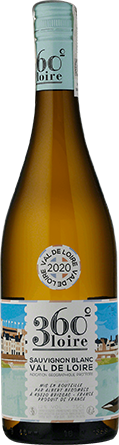 Wino 360° Loire Sauvignon Blanc Val de Loire - Białe, Wytrawne