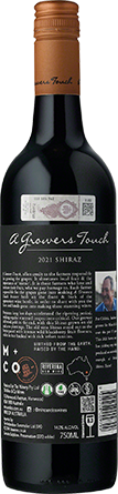 Wino A Growers Touch Shiraz - Czerwone, Wytrawne