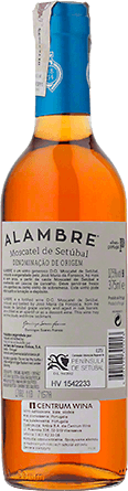 Wino Alambre Moscatel de Setubal - Białe, Słodkie