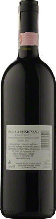 Wino Badia A Passignano Riserva Chianti Classico D.O.C.G. - Czerwone, Wytrawne