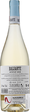 Wino Baluarte Muscat Bodegas Gran Feudo Navarra - Białe, Wytrawne