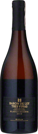 Wino Baron de Ley Tres Vinas Reserva Blanco Rioja - Białe, Wytrawne