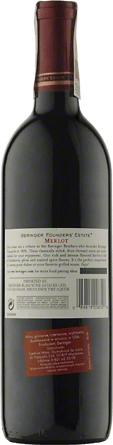Wino Beringer Founders' Estate Merlot California - Czerwone, Wytrawne