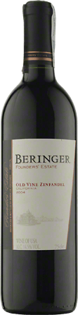 Wino Beringer Founders' Estate Old Vine Zinfandel California - Czerwone, Wytrawne