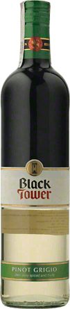 Wino Black Tower Pinot Grigio - Białe, Półwytrawne