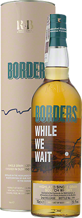 Alkohole mocne Borders While We Wait Single Grain Scotch Whisky - Inne, Wytrawne