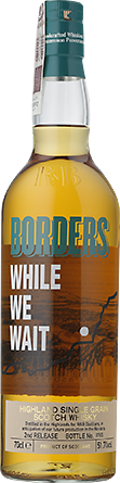 Alkohole mocne Borders While We Wait Single Grain Scotch Whisky - Inne, Wytrawne