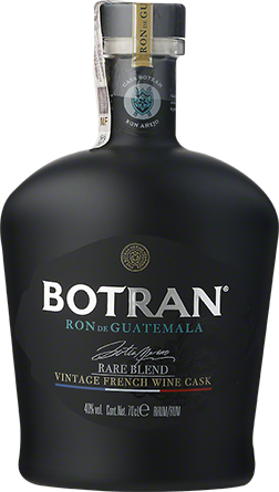 Alkohole mocne Botran Rare Blend Vintage French Wine Cask Ron de Guatemala - , 