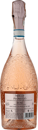 Wino Brilla! Prosecco Rose Extra Dry - Różowe, Wytrawne