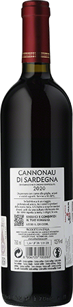 Wino Cannonau Di Sardegna DOC - Czerwone, Wytrawne