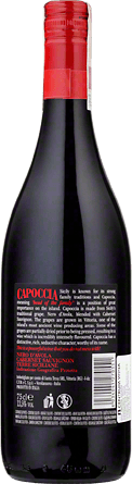 Wino Capoccia Nero d'Avola Cabernet Sauvignon - Czerwone, Wytrawne