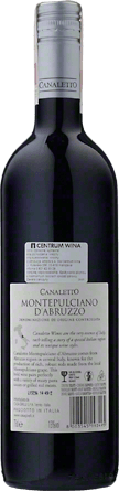 Wino Casa Girelli Canaletto Montepulciano D'Abruzzo D.O.C. - Czerwone, Wytrawne