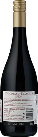 Wino Chapeau Claque Merlot Vin De France - Czerwone, Wytrawne