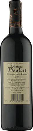 Wino Chateau Bonfort AOC Montagne-Saint-Emilion 2018 - Czerwone, Wytrawne