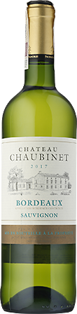 Wino Chateau Chaubinet Blanc AOC Bordeaux - Białe, Wytrawne