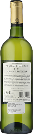 Wino Chateau Chaubinet Blanc AOC Bordeaux - Białe, Wytrawne