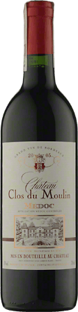 Wino Chateau Clos du Moulin Medoc A.O.C. - Czerwone, Wytrawne
