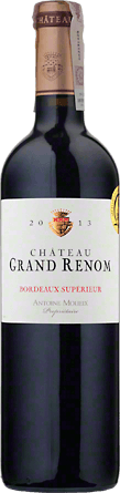 Wino Chateau Grand Renom Bordeaux Superieur - Czerwone, Wytrawne