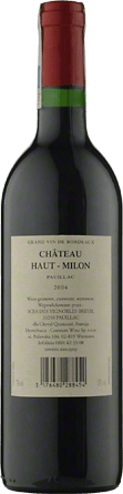 Wino Chateau Haut-Milon Pauillac A.O.C. - Czerwone, Wytrawne