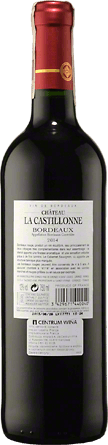 Wino Château la Castillonne Bordeaux - Czerwone, Wytrawne