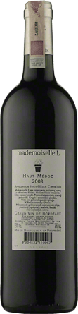 Wino Chateau La Lagune Mademoiselle L Haut Medoc A.O.C. - Czerwone, Wytrawne