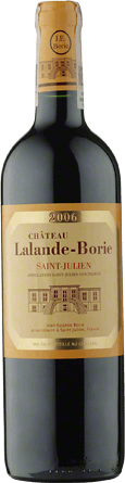 Wino Chateau Lalande-Borie Saint-Julien - Czerwone, Wytrawne