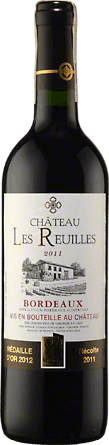 Wino Château Les Reuilles Bordeaux - Czerwone, Wytrawne