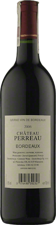 Wino Chateau Perreau Bordeaux A.O.C. Red - Czerwone, Wytrawne