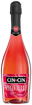 Wino Cin Cin Strawberry - Różowe, Słodkie