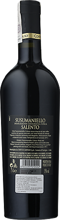 Wino Conte Di Campiano Susumaniello - Czerwone, Półwytrawne