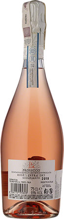 Wino Contri Spumanti ITA Prosecco Rosato Millesimato Extra Dry - Różowe, Wytrawne