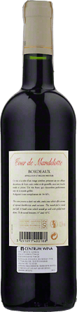 Wino Cour de Mandelotte Bordeaux Rouge AOP - Czerwone, Wytrawne
