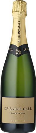 Wino De Saint Gall AOC Champagne Demi Sec - Białe, Półwytrawne